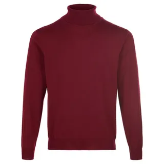 Rollkragen-Pullover Peter Hahn rot