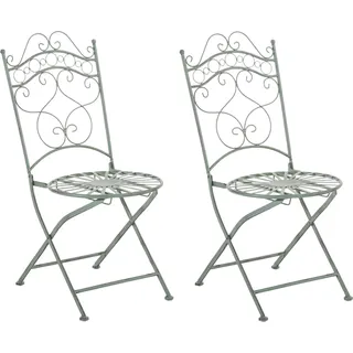 2er Set Stühle Indra - antik-creme - Beige