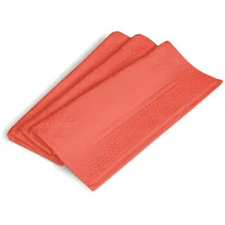 Excelsa Baño Caliente Badvorleger 50x80cm in rot, Baumwolle, 50 x 80 x 1 cm