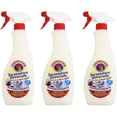 3x Chante Clair 'Sgrassatore universale' Superpotente, 750ml