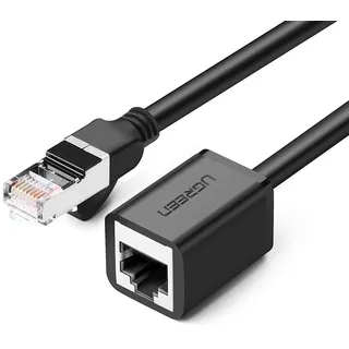 Ugreen 11279, 1 m, Cat6, RJ-45, RJ-45, Schwarz - Schwarz