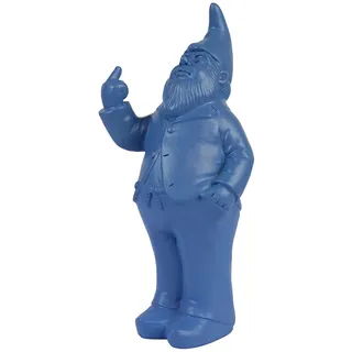 Fisura - Originelle Spardose Zwerg. Große Spardose mit Form. Lustige Spardose als Geschenk. Blaue Spardose. Maße: 27 x 13 x 8 Zentimeter. Material: Polyharz