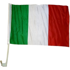 Bild Autoflagge Italien 30 x 40 cm