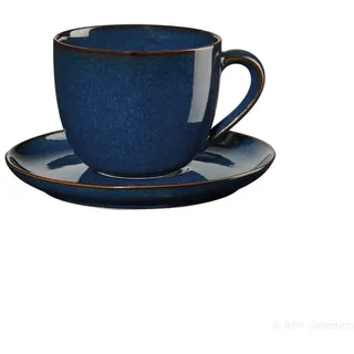 ASA Cappuccinotasse D.9cm/H.7cm/0,23ltr. midnight blue SAISONS Selection**6 (6 Stück)
