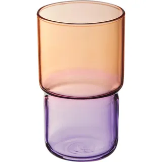 Luminarc, Trinkgläser, Candy Mix Berlingot, 32 cl, 6er Set | Stoßfestes gehärtetes Glas, Wassergläser für Saft, Cola und Longdrinks, spülmaschinenfest, dauerhafter Glanz