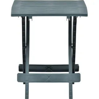 vidaXL Gartentisch Klappbar Grün 45x43x50 cm Kunststoff - Grün