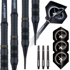 Bild Unicorn Core | Style 2|Black Brass|Steel Tip Darts Kern | Stil 2 | schwarzes Messing | Dartpfeile mit Stahlspitze, 18 g