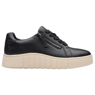 Clarks Damen Mykah Joy, Schwarzes Leder, 35.5 EU