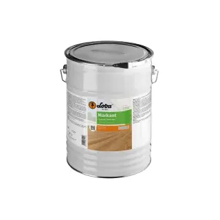 LOBA LOBASOL® Markant Hartwachsöl, Natur-Hartwachsöl betont die natürliche Schönheit des Holzes, 10 l - Eimer