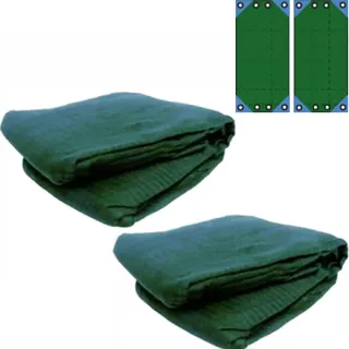 2er Pack Erntenetze für Oliven - 6x12 Meter - 95 g/qm