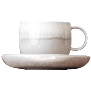 Villeroy & Boch Kaffeetasse mit Untertasse 0,19 l Beige 1