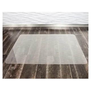 Bodenschutzmatte für Bürostühle aus Polycarbonat für Hartböden milchig (1,20m x 1,20m)