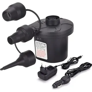 Elektrische Luftpumpenmatratze, 2 in 1 aufblasbare Deflation, Matratze 3 Düsen Matratzen, Pool, Schwimmring