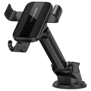 Vention Automatic Car Phone Holder with Suction Cup Black