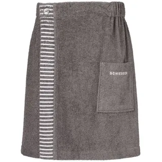 SCHIESSER Rom Saunakilt 55 x 150 cm grau