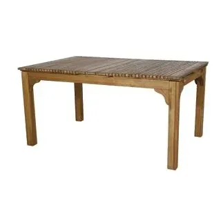 Siena Garden Falun Ausziehtisch 200 x 100 x 74 cm braun