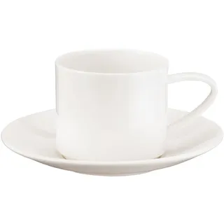 Asa Selection Tasse à table Tasse mit Unterer 0,2 l Weiß