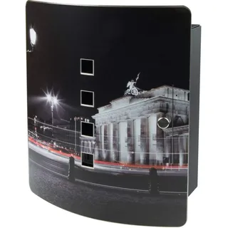 Burg Wächter Schlüsselbox 6204/10 Ni 24 x 21 cm Schwarz