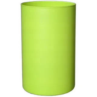 Multiitem Glasvase Zylinder Tuba dekorativ handbemalt