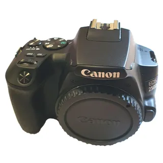 Canon EOS 250D, 24,1 MP, 6000 x 4000 Pixel, CMOS, 4K Ultra HD, Touchscreen, Schwarz - Schwarz