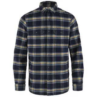 Fjällräven Herren Övik Heavy Flannel Hemd (Größe L, blau)