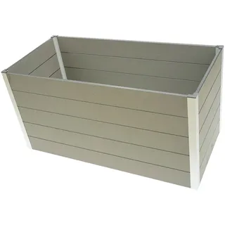 Prestige Home Hochbeet , Grau , Metall , 160x70x75 cm , Gartenzubehör, Hochbeete