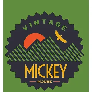 Komar Bild »Mickey Mouse Vintage« Disney 1 Stk. tlg. Wandbild zur Dekoration im Kinderzimmer - ohne Rahmen, bunt