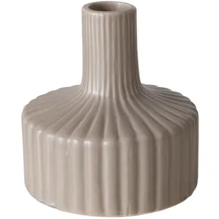 Boltze Home Vase Libelly 11 cm , Beige , Keramik , 11 cm , Dekoration, Vasen, Keramikvasen