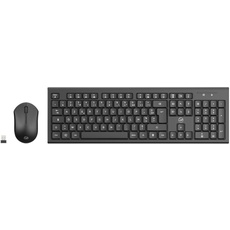 Mobility Lab ML308227 Kabellose Tastatur/Maus, Schwarz