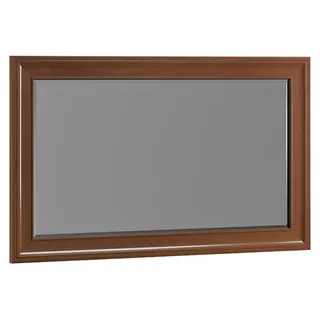 Klassischer Wandspiegel Holzrahmen Spiegel Möbel Neu 103x61cm Glas Rahmen Wand - Braun