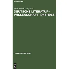Deutsche Literaturwissenschaft 1945–1965