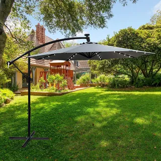 raumhirsch furniture Gartenschirm 300 x 245 cm Grau