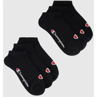 Champion Sneakersocken 6er Pack Schwarz 39-42