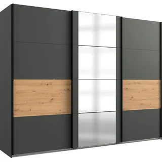 WIMEX Schwebetürenschrank Barmbek 270 x 208 x 64 cm graphit eiche