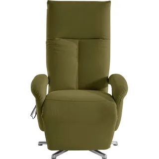 sit&more TV-Sessel Tycoon Polyester 74 x 112 x 82 cm Grün elektrisch