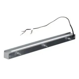 Elcom 5815952 FLM-112 LED Flächenleuchte weiß für Standsäule 325 AB Edelstahl matt MODESTA