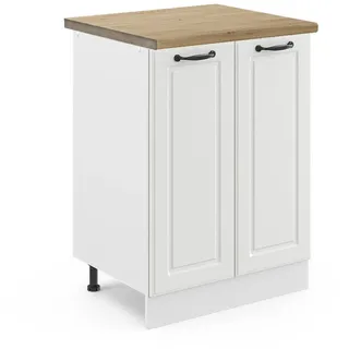 Vicco Unterschrank R-Line 60 x 81,6 x 60 cm Weiß