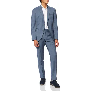 s.Oliver BLACK LABEL Herren 23.004.84.4408 Anzug, Blau (Blue Dobby 54k2), 44