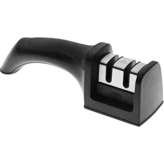 Gerlach Messerschärfer 2 Stufen Manueller Messerschleifer Kochmesser Küchenmesser Für Messer Mit Glatten Klingen Aus Rostfreiem Stahl