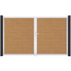 Bild Basicline schmal Asteiche Natur EV1 306 cm x 180 cm DIN Rechts