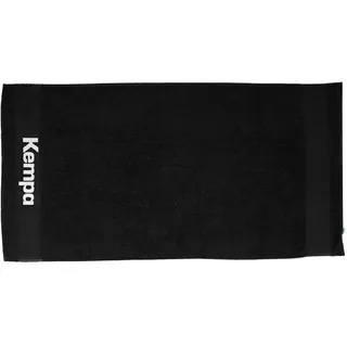 Kempa Handtuch - Black / White - 140 x 70 cm