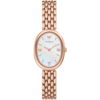 Emporio Armani Damen 34MM Roségoldfarbene Edelstahl Uhr, AR11775