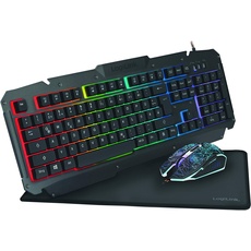 Bild von Gaming Tastatur DE Set ID0185