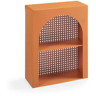 [en.casa] Wandregal Jäller I. 30 x 40 x 13 cm Orange