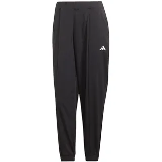 adidas AEROREADY Train Essentials Minimal Branding Woven Hose Black / White XS