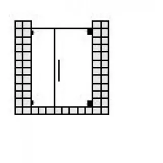 SPRINZ Achat R Plus Maßanfertigung Pendeltür o. Tür mit Seitenteil für Nische, Maße bis: 1400x2000mm, AR23.2SO, Duschkabine: Beschlagteile: Sonderoberfläche, Glasart: Kristall hell