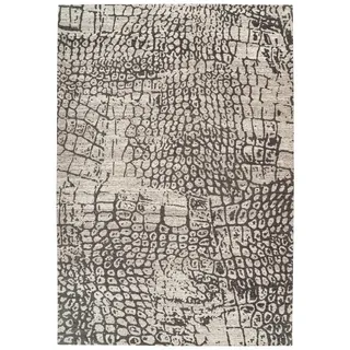 Kayoom Davis 325 Kurzflorteppich 120 x 170 cm Grau