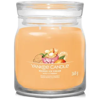 Yankee Candle Mango Ice Cream Duftkerze 368 g orange