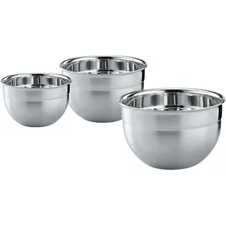 Rösle Schüssel-Set Edelstahl Silber 3-tlg.