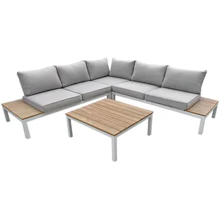 Garden Pleasure Valentina Set 4-tlg. Grau/Braun